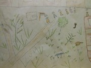 Práce dětí z MŠ Vlkava